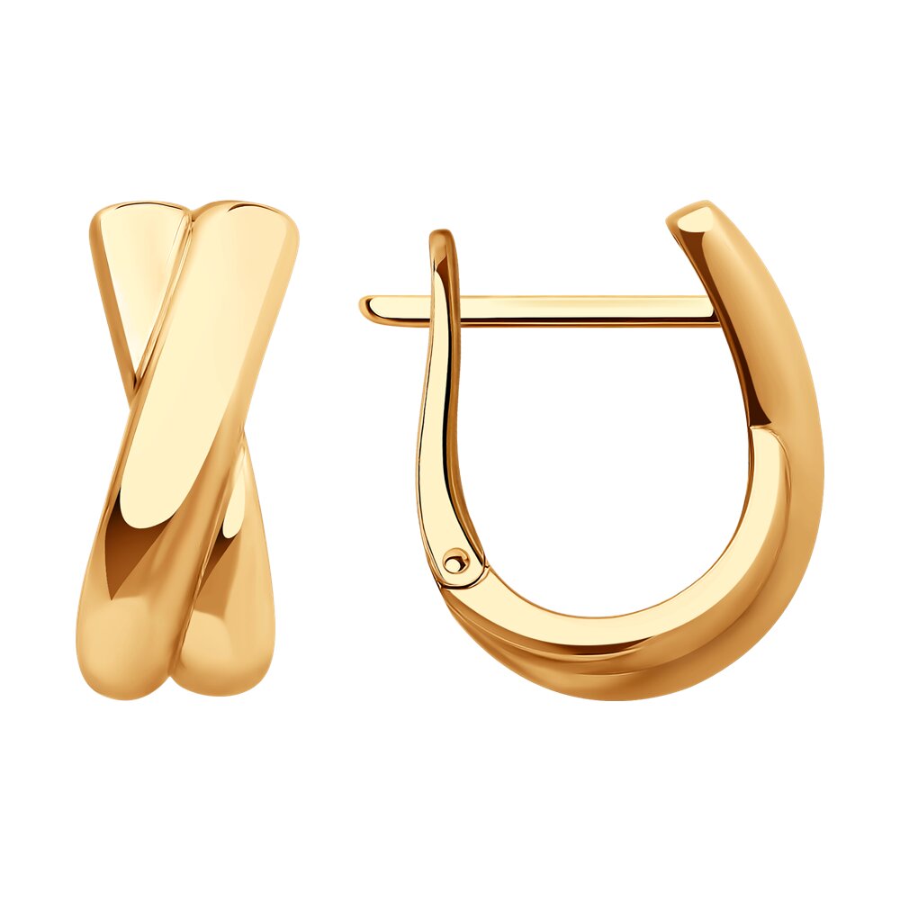Серьги Au.585 Разм. Вес.3,24