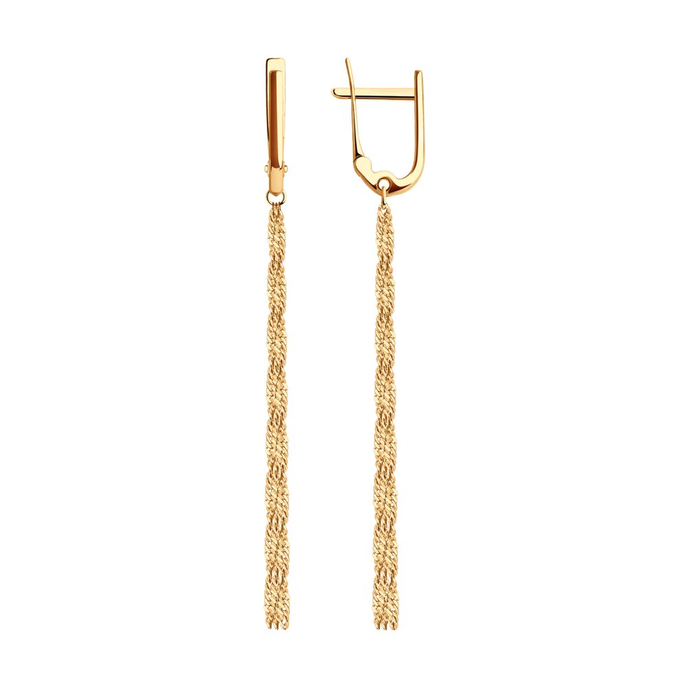 Серьги Au.585 Разм. Вес.2,8