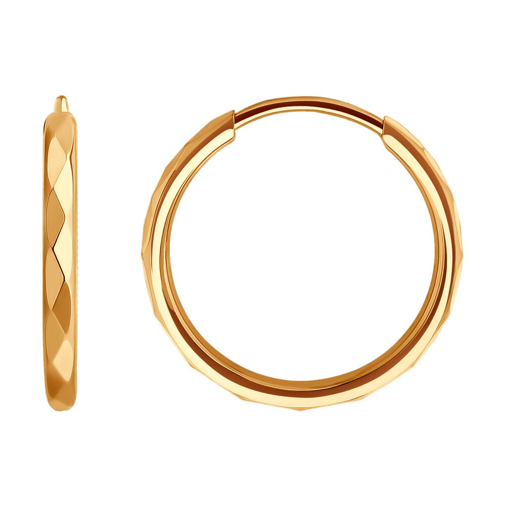 Серьги Au.585 Разм. Вес.0,73