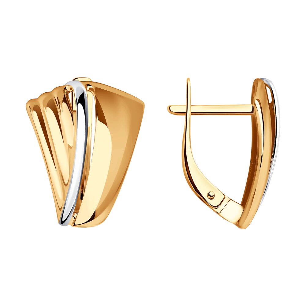 Серьги Au.585 Разм. Вес.3,24