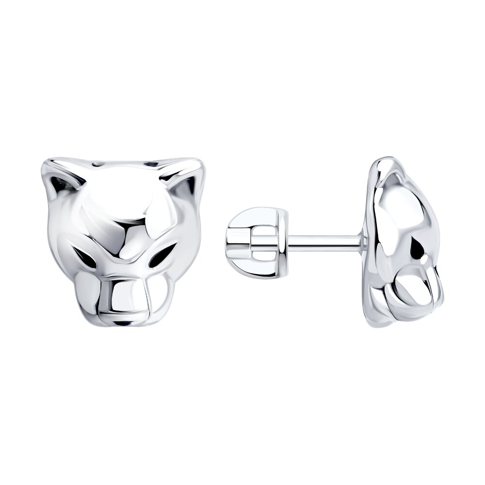 Серьги Ag.925 Разм. Вес.2,86 (2 0,010 Эмаль)